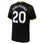 João Pedro Chelsea 2026-2027 Away Stadium Black Soccer Jersey for Soccer Fans