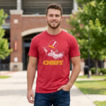 Kansas City Chiefs x Big Bad Wolf 2026 Graphic Shirt for Football Fans