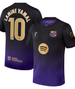 Lamine Yamal Barcelona 2026 Away Stadium Soccer Jersey for Soccer Fans