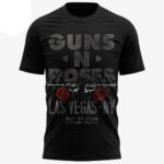Las Vegas Raiders x Guns N’ Roses World Tour 2026 Graphic Shirt for Football and Rock Music Fans
