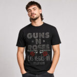Las Vegas Raiders x Guns N’ Roses World Tour 2026 Graphic Shirt for Football and Rock Music Fans