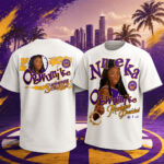 Los Angeles Sparks Nneka Ogwumike Madame President Graphic Shirt for Basketball Fans