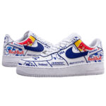 Max Verstappen Dutch GP 2026 Delft Blue Helmet Graphic Shoes Sneakers for Formula 1 Fans