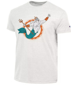 Miami Dolphins x King Triton 2026 Graphic Shirt for Football Fans