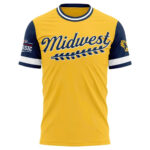 Milwaukee Brewers 2026 Midwest Little League Classic Graphic Shirt for Baseball Fans
