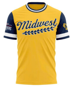 Milwaukee Brewers 2026 Midwest Little League Classic Graphic Shirt for Baseball Fans