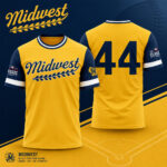 Milwaukee Brewers 2026 Midwest Little League Classic Graphic Shirt for Baseball Fans