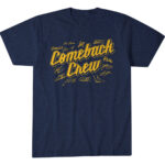 Milwaukee Brewers Baseball Comeback Crew Graphic Shirt for Baseball Fans