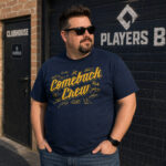 Milwaukee Brewers Baseball Comeback Crew Graphic Shirt for Baseball Fans