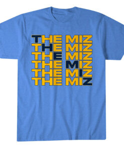 Milwaukee Brewers Jacob Misiorowski The Miz Text Stack Graphic Shirt for Baseball Fans