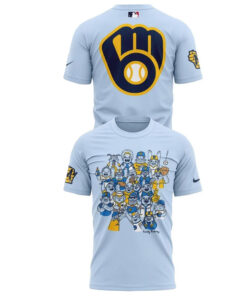 Milwaukee Brewers x Emily Balsley 7th Inning Stretch 2026 Artist Series Graphic Shirt for Baseball Fans