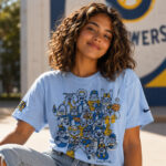 Milwaukee Brewers x Emily Balsley 7th Inning Stretch 2026 Artist Series Graphic Shirt for Baseball Fans