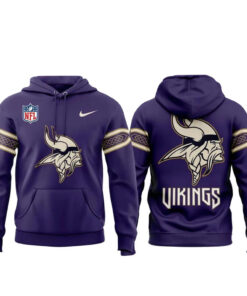 Minnesota Vikings Rivalry 2026 Purple Graphic Hoodie for Football Fans