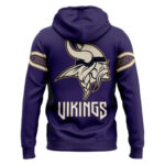 Minnesota Vikings Rivalry 2026 Purple Graphic Hoodie for Football Fans