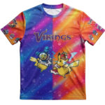 Minnesota Vikings x Pokemon 2026 Graphic Shirt for Football and Pokemon Fans