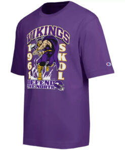 Minnesota Vikings x Thor Defend The North 2026 Graphic Shirt for Football and Marvel Fans