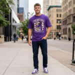 Minnesota Vikings x Thor Defend The North 2026 Graphic Shirt for Football and Marvel Fans