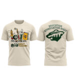Minnesota Wild x Education Appreciation Night 2026 Graphic Shirt for Hockey Fans