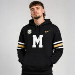 Missouri Tigers 100th Anniversary 2026 Uniforms Graphic Hoodie for College Sports Fans