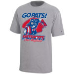 New England Patriots x Captain America 2026 Go Pats! Graphic Shirt for Football and Marvel Fans