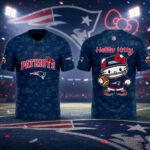 New England Patriots x Hello Kitty Night 2026 Football Jersey for Football and Hello Kitty Fans