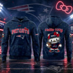 New England Patriots x Hello Kitty Night 2026 Graphic Hoodie for Football and Hello Kitty Fans