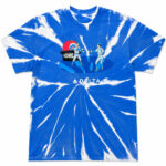 New York Mets Home Celebration Blue Tie-Dye Graphic Shirt for Baseball Fans