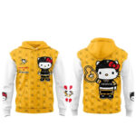 Pittsburgh Penguins x Hello Kitty Night 2026 Graphic Shirt for Hockey and Hello Kitty Fans