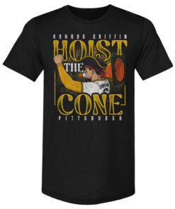 Pittsburgh Pirates Konnor Griffin Hoist The Cone Graphic Shirt for Baseball Fans