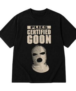 Plies Certified Goon Graphic Shirt for Hip Hop and Rap Music Fans