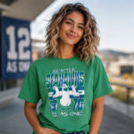 Seattle Seahawks x Finding Nemo Seagulls 12 As One 2026 Graphic Shirt for Football Fans