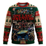 Stranger Things 5 One Last Adventure Ugly Christmas Sweater 2026 for Stranger Things Fans