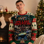 Stranger Things 5 One Last Adventure Ugly Christmas Sweater 2026 for Stranger Things Fans