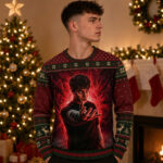 Stranger Things 5 Will Byers Ugly Christmas Sweater 2026 for Stranger Things Fans