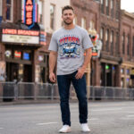 Tennessee Titans x Thanos Music City Football 2026 Graphic Shirt for Football and Marvel Fans
