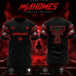Texas Tech Red Raiders Red Raider Nation Let’s Ride Graphic Shirt for College Football Fans