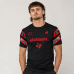 Texas Tech Red Raiders Red Raider Nation Let’s Ride Graphic Shirt for College Football Fans