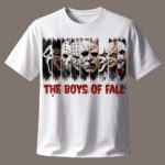 The Boys Of Fall Horror Movie Characters Graphic Shirt for Horror Fans