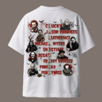 The Boys Of Fall Horror Movie Characters Graphic Shirt for Horror Fans