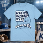 Toronto Blue Jays Dylan Cease Strikeout Artist Graphic Shirt for Baseball Fans