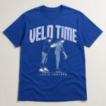 Toronto Blue Jays Louis Varland Velo Time Graphic Shirt for Baseball Fans