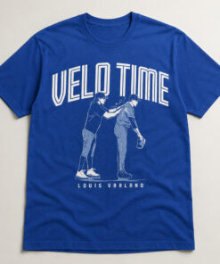 Toronto Blue Jays Louis Varland Velo Time Graphic Shirt for Baseball Fans