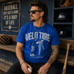 Toronto Blue Jays Louis Varland Velo Time Graphic Shirt for Baseball Fans