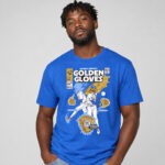 Unisex 2026 Golden Gloves Royal-Tees Graphic Shirt for Baseball Fans