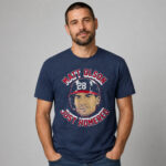 Unisex Atlanta Braves Matt Olson Home Run Face Graphic Shirt for Baseball Fans