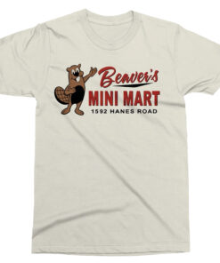 Unisex Beaver's Mini Mart Logo Graphic Shirt for Beaver Fans