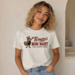 Unisex Beaver’s Mini Mart Logo Graphic Shirt for Beaver Fans