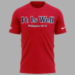 Unisex Boston Red Sox 2026 It Is Well Graphic Shirt for Baseball Fans