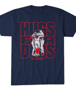 Unisex Boston Red Sox Jarren Duran Wilyer Abreu Ceddanne Rafaela Hugs For Dubs Graphic Shirt for Baseball Fans