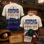Unisex Boston Red Sox x Chris Stapleton 2026 Graphic Shirt for Baseball and Country Music Fans